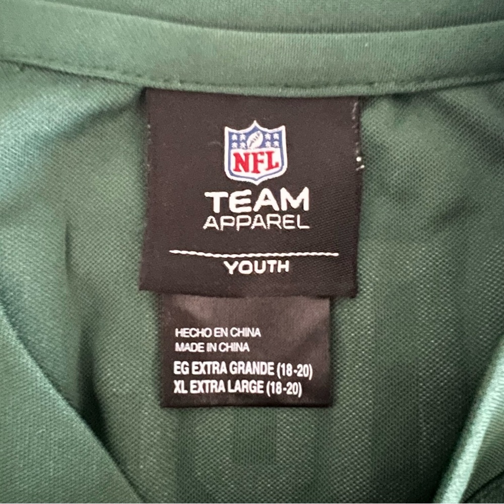 NFL Green Bay Packers Aaron Rodgers #12 Youth‎ XL Football Jersey XL Green White - Picture 8 of 8